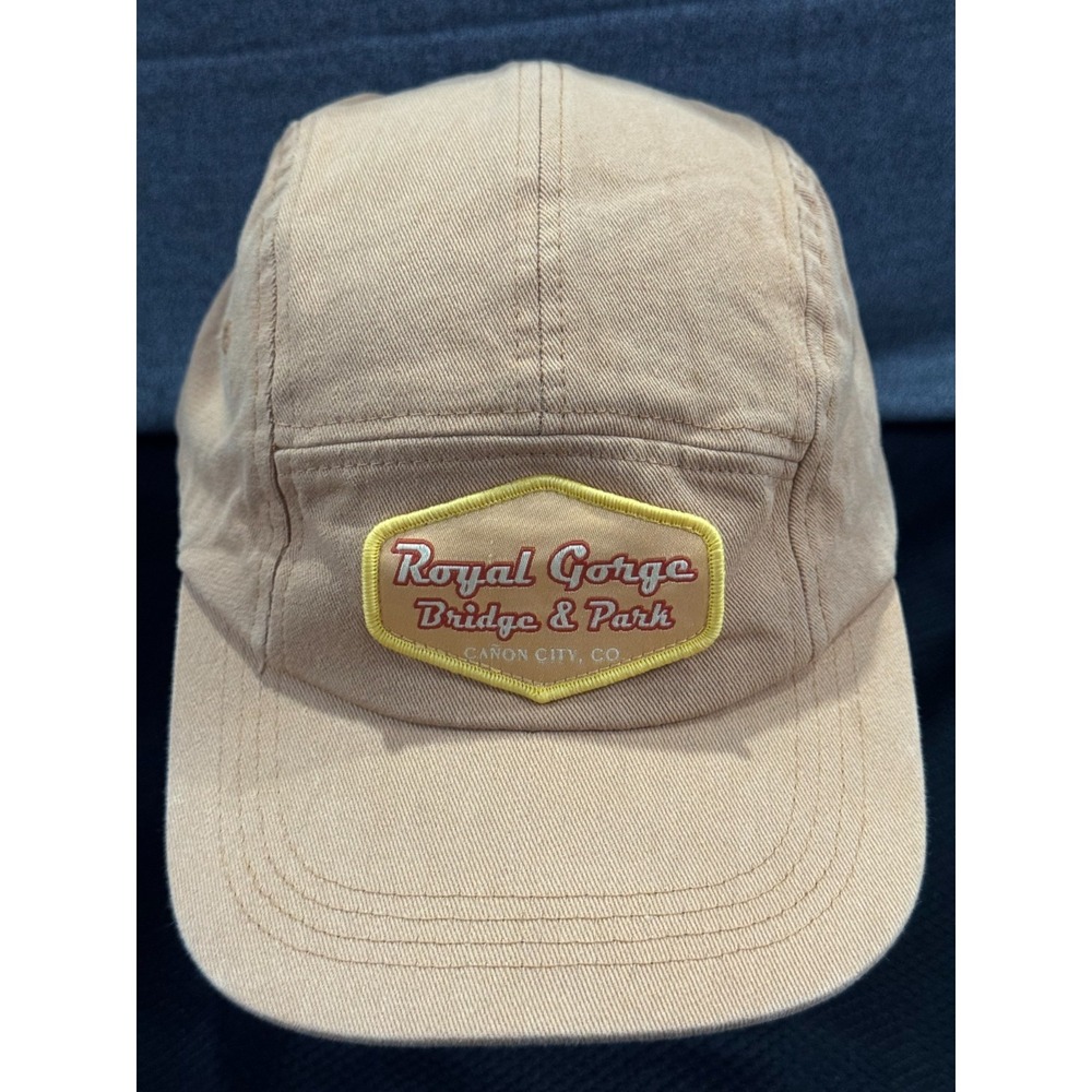 Abercrombie & Fitch Baseball Cap Mens One Size Khaki Royal Gorge Bridge Park Hat